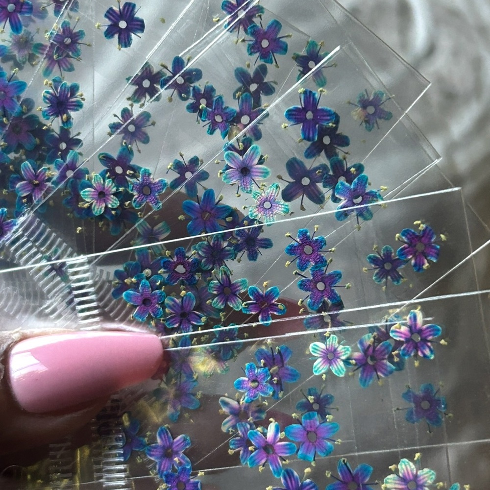 120 Set flower for nails